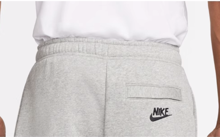 Spodnie męskie dresowe Nike Sportswear szare - obrazek 4