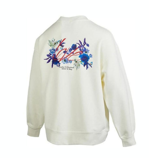 Bluza damska Nike Jordan biała - obrazek 2