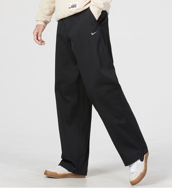 Spodnie męskie Nike Life czarne - obrazek 3