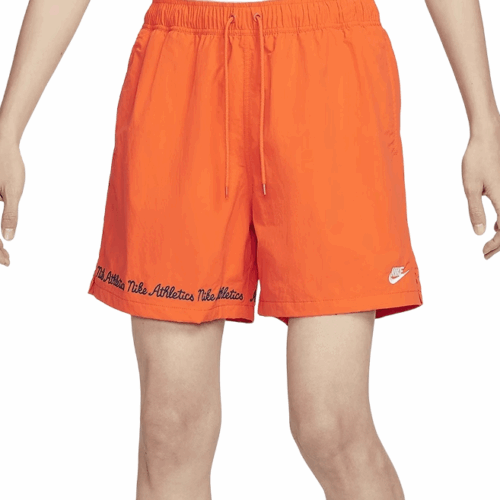 Spodenki męskie sportowe Nike Club logo orange