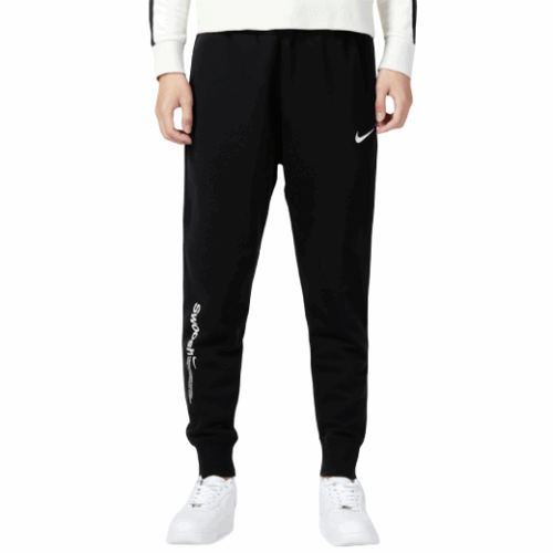 Spodnie sportowe Nike NSW długie logo czarne