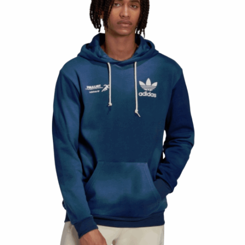 Bluza męska Adidas Graphics Ride Club niebieska