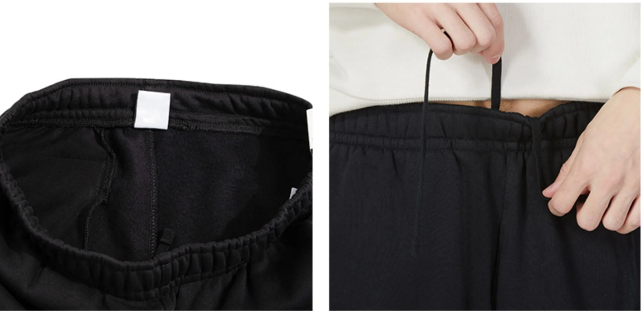 Spodnie sportowe męskie Nike logo black - obrazek 4