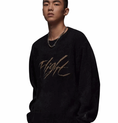Sweter bluza męska Nike Jordan Flight black