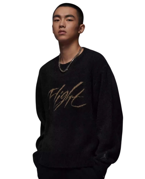 Sweter bluza męska Nike Jordan Flight black