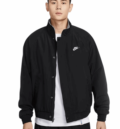 Kurtka męska Nike Sportswear przejściowa czarna