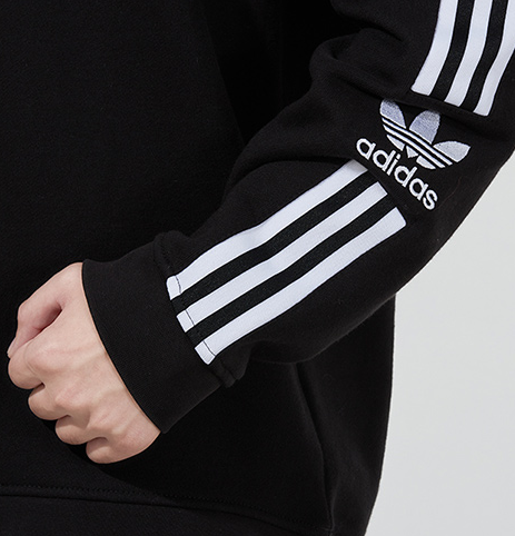 Bluza męska Adidas Originals Classic logo czarna - obrazek 4