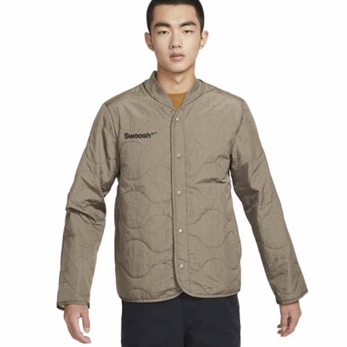 Kurtka Nike Sportswear Swoosh złota