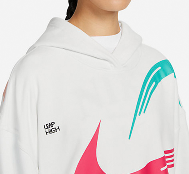 Bluza damska Nike CNY kaptur biała - obrazek 3