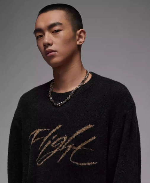 Sweter bluza męska Nike Jordan Flight black - obrazek 3