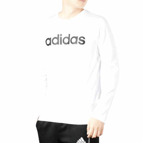 Bluzka Adidas Neo długi rękaw logo biała