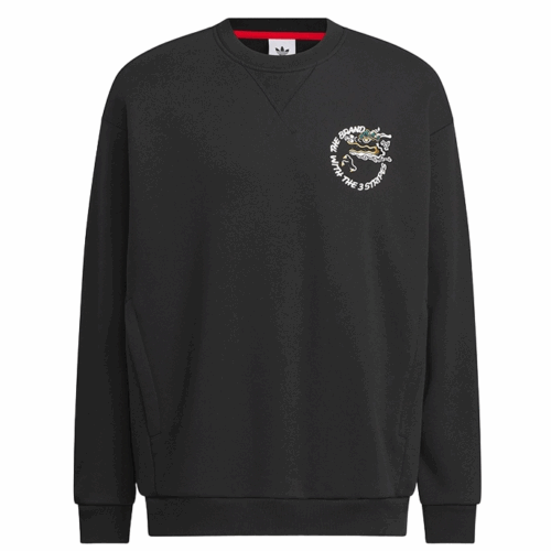 Bluza męska Adidas French Terry czarna