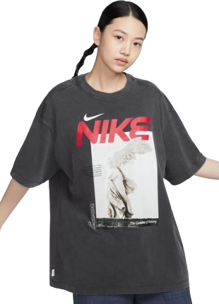 Koszulka damska Nike NSW oversized czarna