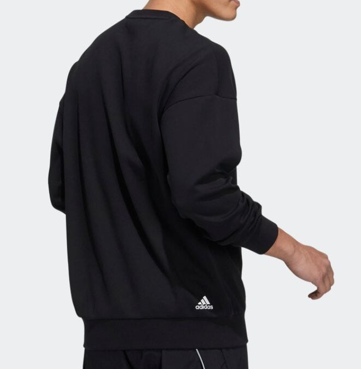 Bluza Adidas Sportswear Sweatshirt logo czarna - obrazek 2