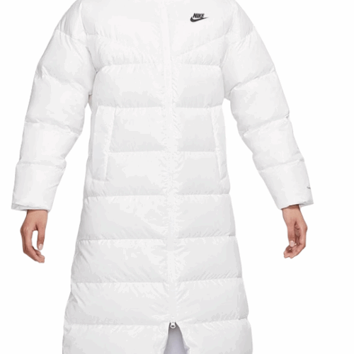 Kurtka zimowa damska Nike NSW Parka biała