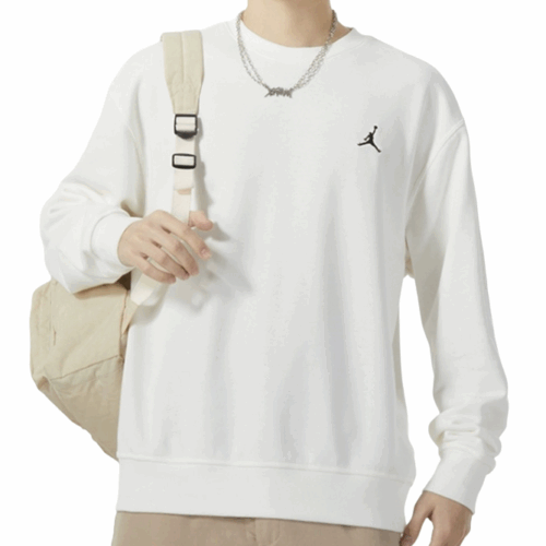 Bluza męska Nike Air Jordan Paint Shoe biała