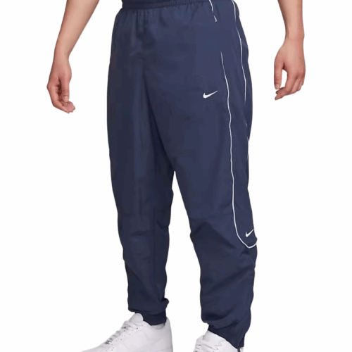 Spodnie sportowe Nike Solo Swoosh navy blue