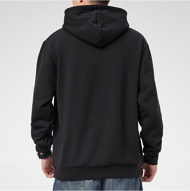 Bluza adidas z kapturem Orginals Worm Print czarna - obrazek 3