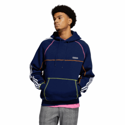 Bluza Adidas Originals kaptur granatowa