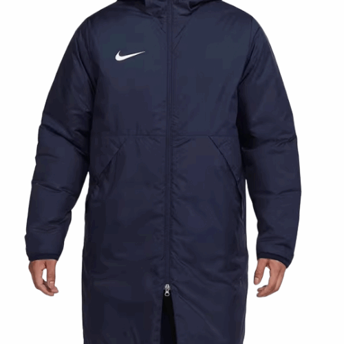 Kurtka męska Nike Repel Park zimowa kaptur granat