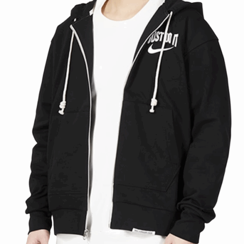 Bluza męska Nike Dri-FIT rozpinana kaptur czarna