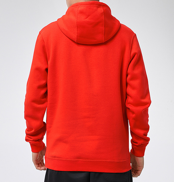 Bluza Nike mozaika czerwona z kapturem - obrazek 8