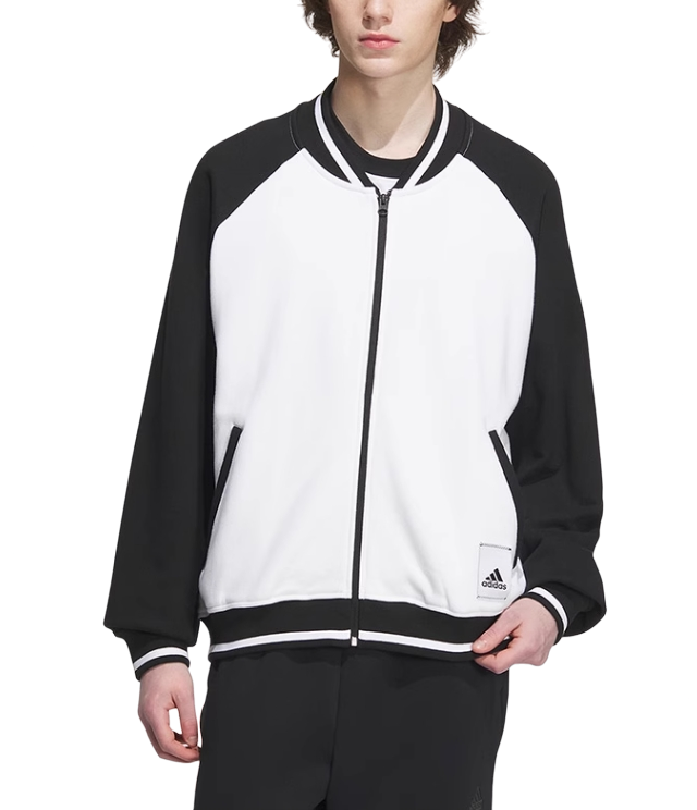 Bluza męska Adidas Bomber Jacket black-white