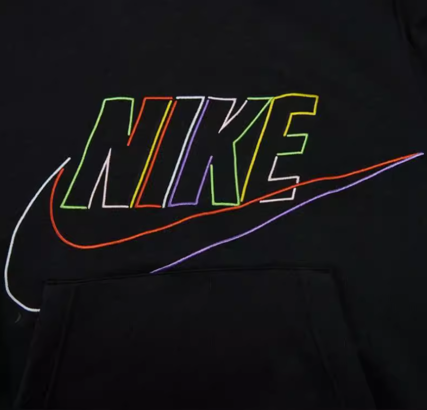 Bluza męska Nike Club kangurka kaptur black - obrazek 4