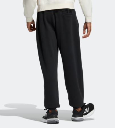 Spodnie unisex sportowe Adidas czarne - obrazek 2