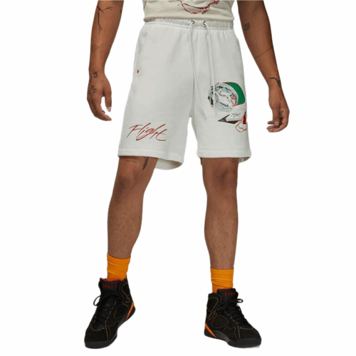 Spodenki krótkie Nike Jordan białe logo