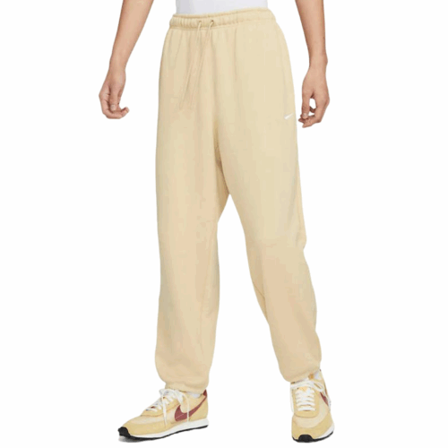 Spodnie męskie dresowe Nike NSW beżowe