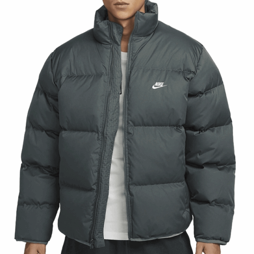 Kurtka męska Nike Sportswear puchowa grafitowa