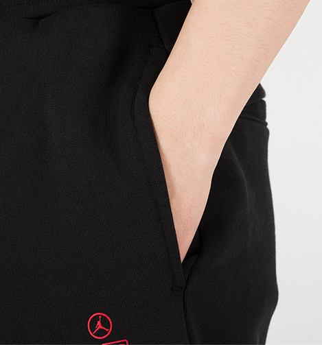 Spodnie sportowe Nike Jordan Chiense New Year czarne - obrazek 4