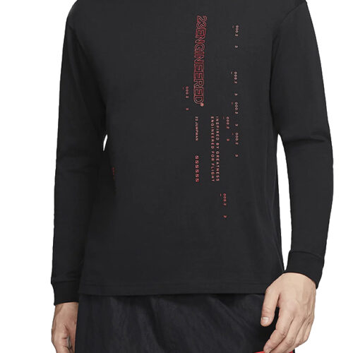 Koszulka longsleeve Nike 23 Engineered sportowa czarna