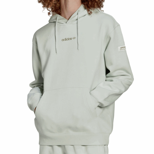 Bluza męska Adidas Originals Trefoil z kapturem miętowa