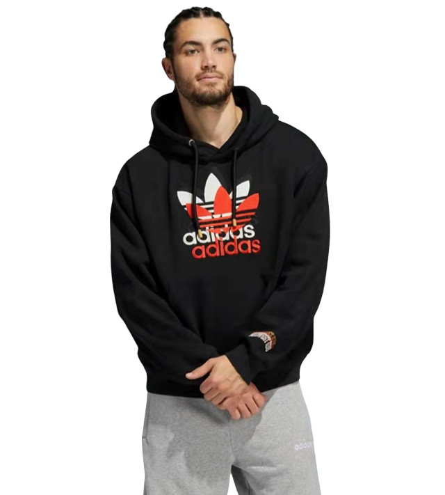 Bluza Adidas Midwest kaptur czarna