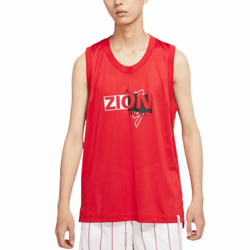 Koszulka treningowa Nike Jordan Zion czerwona