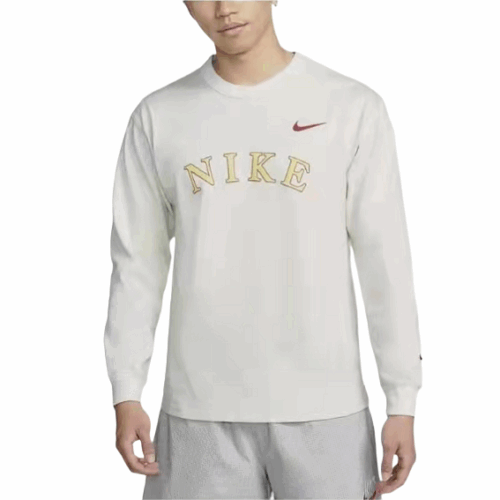 Bluza Nike NSW logo ecru