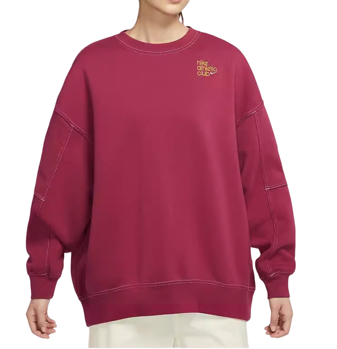 Bluza damska Nike Athletic Club wiśniowa