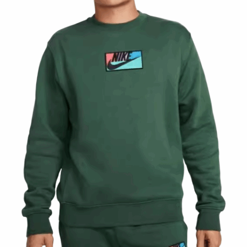 Bluza męska Nike Club Fleece zielona