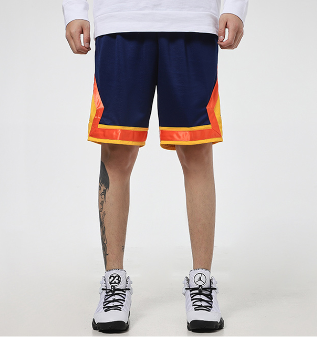 Spodenki do koszykówki Nike Jordan Jumpman diamond granatowe - obrazek 2