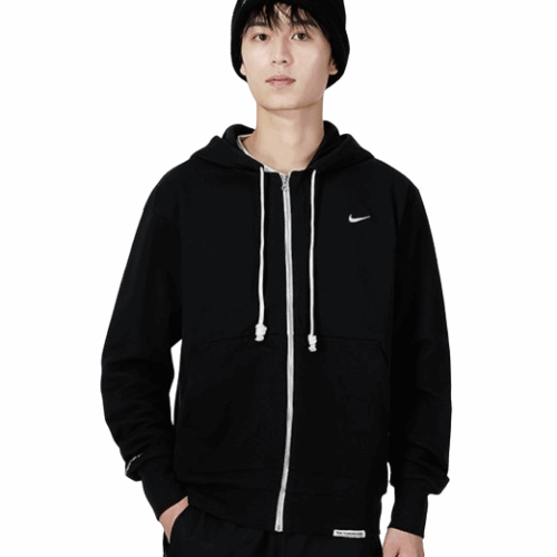 Bluza męska Nike Swoosh rozpinana z kapturem czarna