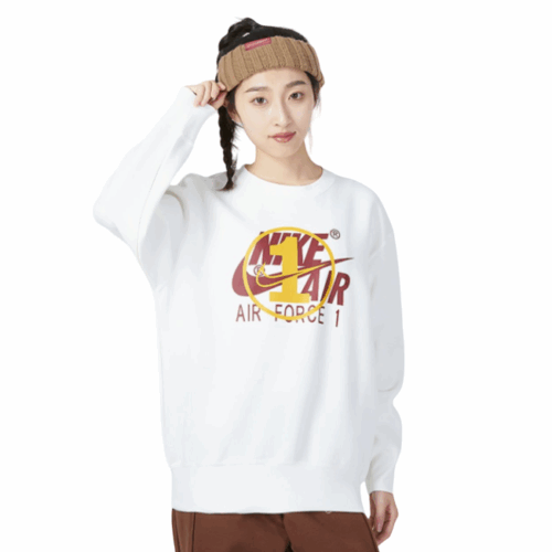 Bluza damska Nike NSW AF1 biała