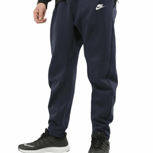 Spodnie męskie dresowe Nike NSW granat