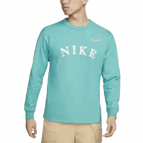 Bluza Nike NSW logo turkusowa