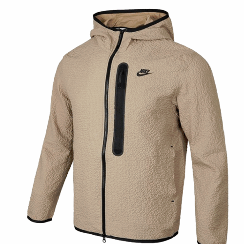 Kurtka przejściowa Nike NSW z kapturem khaki