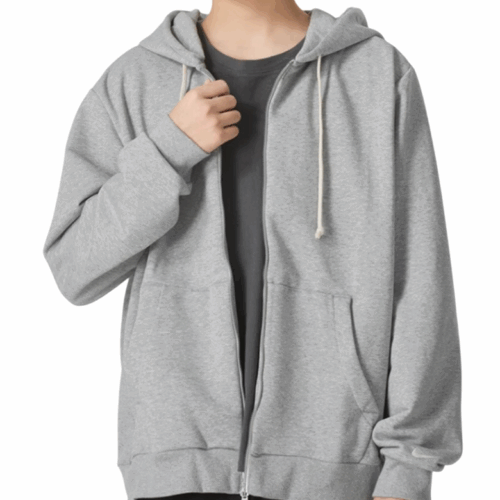 Bluza męska Nike AS zapinana z kapturem szara