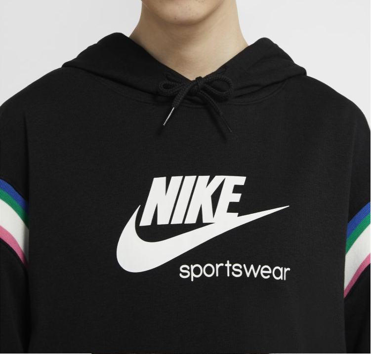 Bluza damska Nike Sportswear czarna - obrazek 3