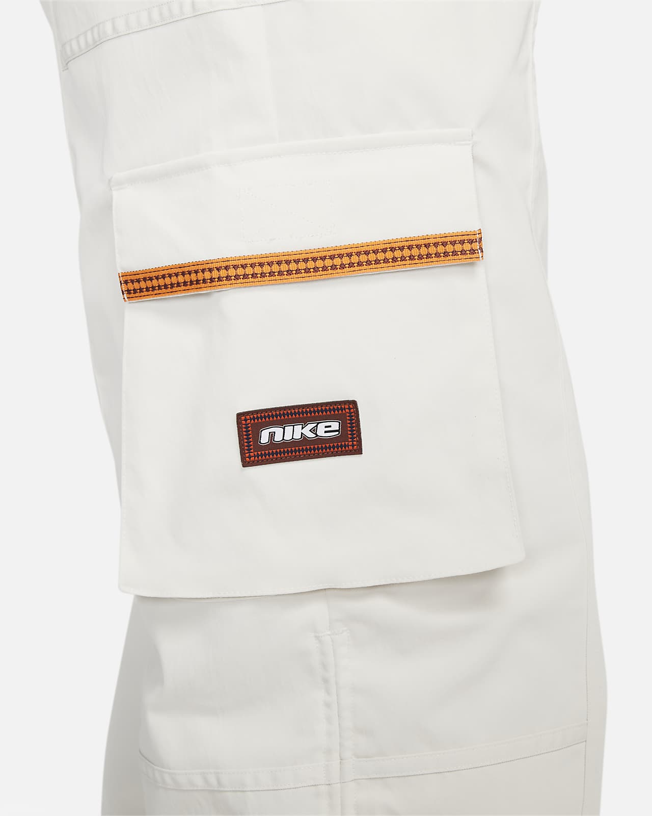 Spodnie damskie Nike Sportswear cargo białe - obrazek 4