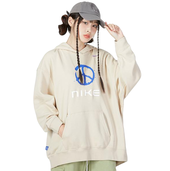 Bluza damska Nike NSW z kapturem ecru